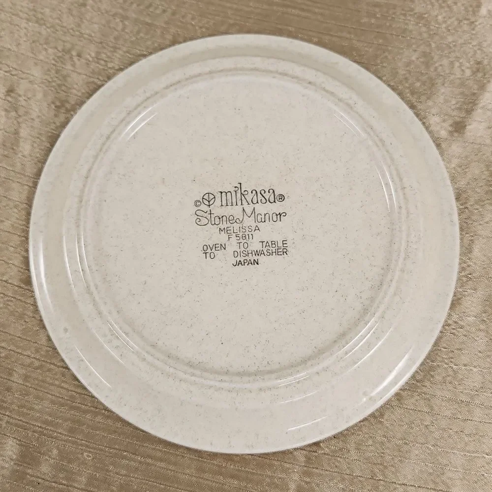Mikasa Stone Manor Melissa F5811 Salad Dessert Plate 7 5/8